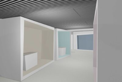 Interior design project, retail projects